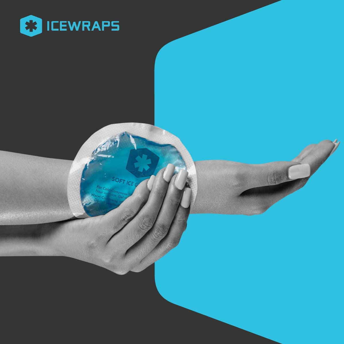 CEWRAPS Round Hot and Cold Gel Ice Packs Reusable - Image 3