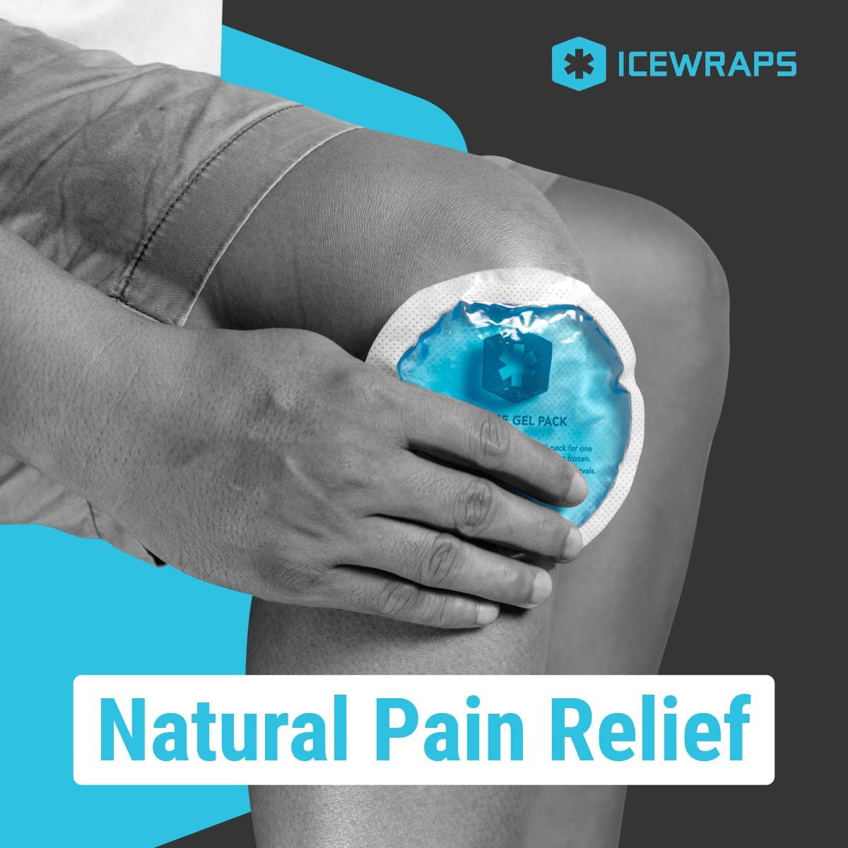 CEWRAPS Round Hot and Cold Gel Ice Packs Reusable - Image 4